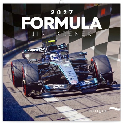 NOTIQUE poznámkový Formule Jiří Křenek 30 × 30 cm 2027