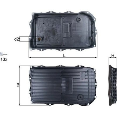 Olejová vaňa automatickej prevodovky MAHLE HX 184KIT
