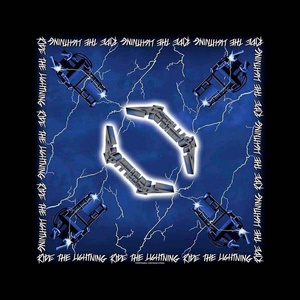 Metallica Шал Ride the Lightning Black (B105)