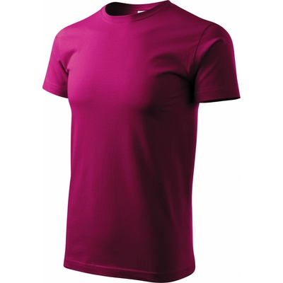 Malfini Basic 129 tričko pánske fuchsia red