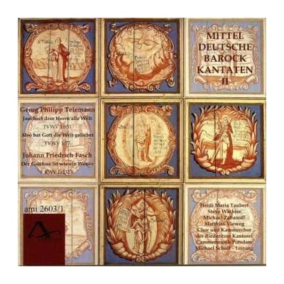 Georg Philipp Telemann - Mitteldeutsche Barock-kantaten CD