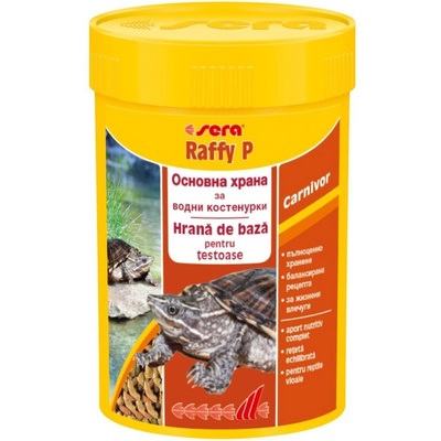 sera Raffy P-Основна гранулирана храна за костенурки 1000 мл