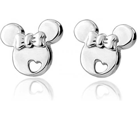 Olivie strieborné náušnice Mouse 5521