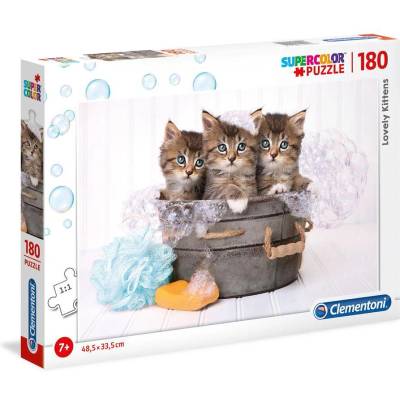 Clementoni 180ч. Пъзел Lovely Kittens (1008180F)