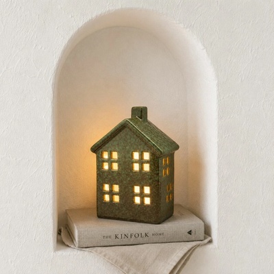 Wikholm Form Porcelánový domek Arleen S zelený