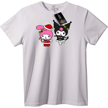 NOONEBRAND Тениска Празнична My Melody & Kuromi - S, Black