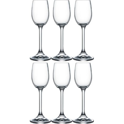 Bohemia Crystal sklenice na likér Lara 6 x 65 ml