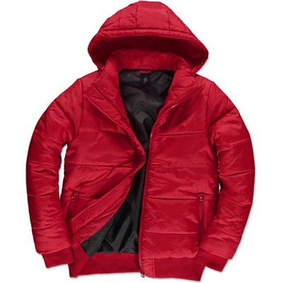 B & C Superhood pánska zimná bunda JM940 Red