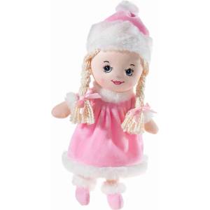 HEUNEC Мека кукла Heunec Poupetta - Анушка, със зимни дрехи, 30 cm (478473) - ozone