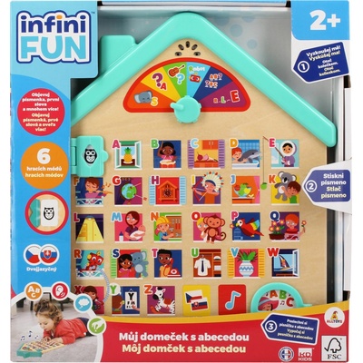 Alltoys domček s abecedou
