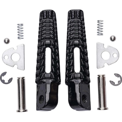 Bike It Footpeg OEM Replacement Suzuki Rear Black [MCA-FR009] FRS009
