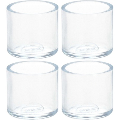 Silikonové návleky na nábytek 21mm, sada 4ks, transparentní SPRINGOS HA7251