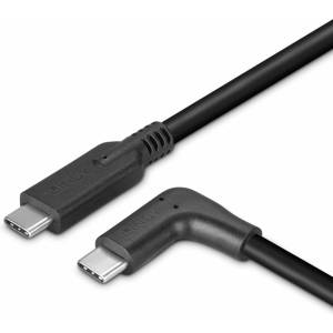 Lindy Кабел Lindy, от USB-C(m) към USB-C(m), 0.5m, 60W, черен (32017)