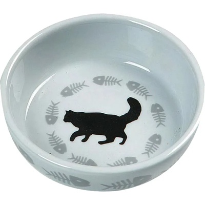 Flamingo Cat bowl - Порцеланова купа за храна и вода за котки, 3, 5 x Ø 12 см, /220 мл