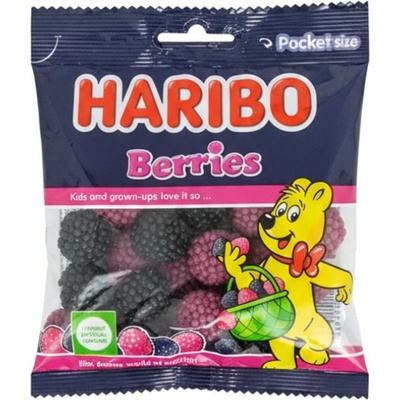 Haribo Berries želé Ostružina Malina 100 g