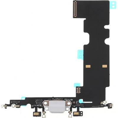 ostatní Apple iPhone 8 Plus dock konektor nabíjení napájecí flex lightning port sluchátka bílý
