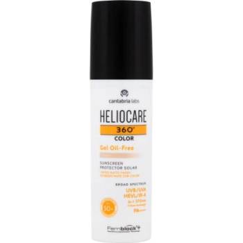 Heliocare 360° SPF50+ тониращ защитен гел за лице 50 ml нюанс Pearl за жени