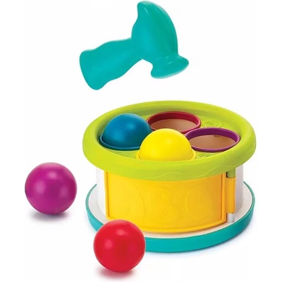 Infantino Детска занимателна игра Infantino - B Kids, Чук и топки (IN004883)