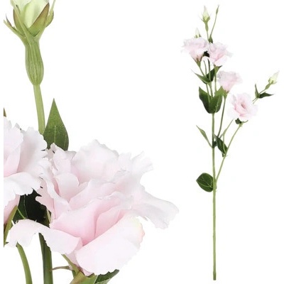 Umelá eustoma 80 cm ružová
