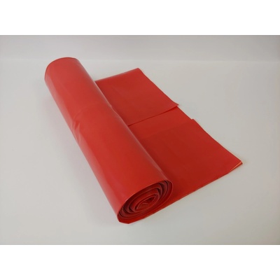 OBALY SLÁMA - TOP pytel červený 15 ks, 70x110 cm/80, 120 lt.