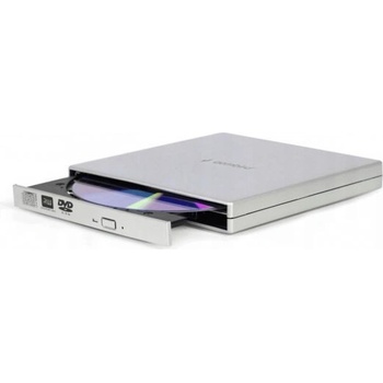 Gembird DVD-USB-021-SV Slim DVD Writer Silver (DVD-USB-021-SV)