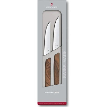 Image 1 of Victorinox Комплект ножове Victorinox Swiss Modern, 12 см, орех (6.9000.12G)