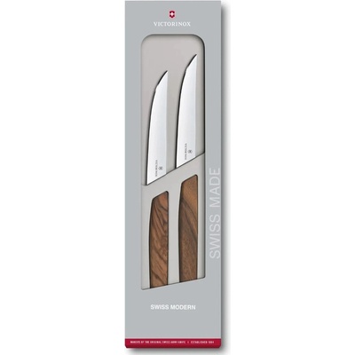 Victorinox Комплект ножове Victorinox Swiss Modern, 12 см, орех (6.9000.12G)