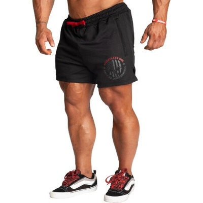 Gasp R1 MESH SHORTS BLACK/RED šortky Gasp čierno-červené