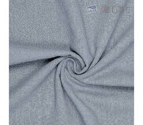 Ľan Stonewashed pre-washed, sivý