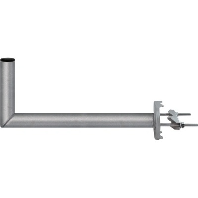 Anténní držák 50cm na stožár s třmenem, trubka 42/2mm, výška 16cm žár.