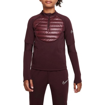 Nike Тениска с дълъг ръкав Nike Therma-Fit Academy Winter Warrior Big Kids Soccer Drill Top dc9154-652 Размер L (147-158 cm)