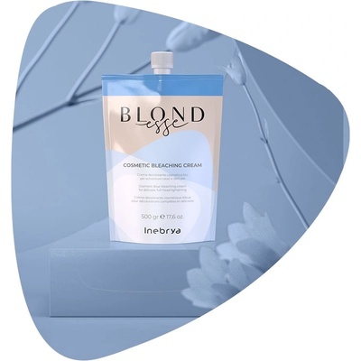 Inebrya BLONDesse Cosmetic Cream 7-8 tones modrý bieliaci krém 500 g