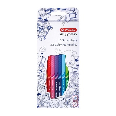 Herlitz my. pen 12бр. комплект цветни моливи 11370152 (11370152)