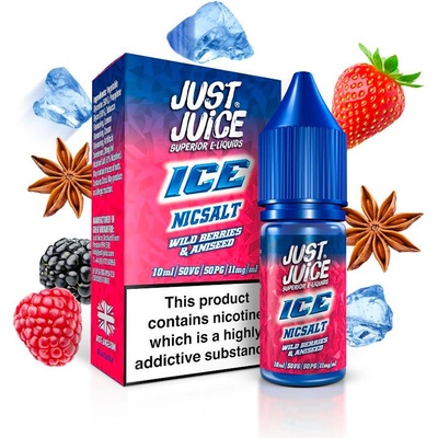 Just Juice Salt ICE Wild Berries & Aniseed 10 ml 11 mg