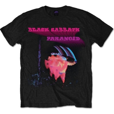Black Sabbath tričko Paranoid Motion Trails čierne