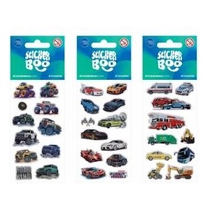 Starpak Sticker Boo Sticker Cars 7x18 cm 534609 STARPAK