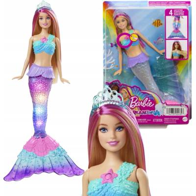 Barbie MOŘSKÁ PANNA MALIBU/BROOKLYN 2 panna Malibu modrá