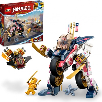 LEGO® NINJAGO® 71792 Sora a jej transformačný motorobot