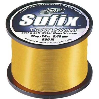 Sufix TRITANIUM 1750 m 0,28 mm 12 lb fluožltý