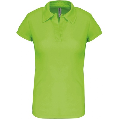 Kariban Polokošile Kariban PA483 CoolPlus® krátký rukáv dámská COT-20P48312200 Zelená lime