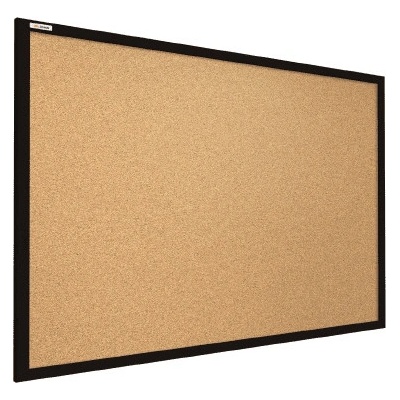 Allboards korková nástěnka 90 x 60 cm-černý rám,TK96BK
