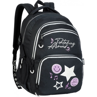 Unkeeper Ученическа раница Unkeeper - Tiktoking Around, Stars (DKT64832)