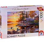 Schmidt Spiele Пъзел Schmidt от 1000 части - Кеят на канутата (58532)