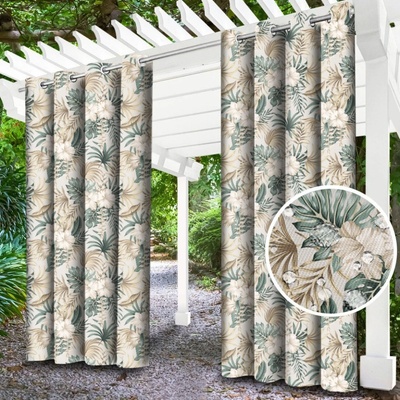 Mondo Italia Zahradní závěs do altánku na kroužcích MIGD320 Vícebarevná 155x260 cm