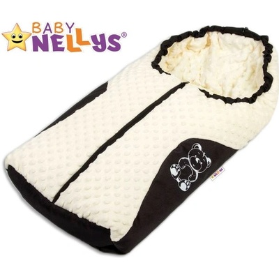 Baby Nellys MINKY modrý tyrkysový