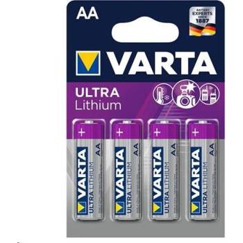 VARTA ultra батерия с дълъг живот aa, литиева, 4 бр. в опаковка 6106301404 (6106301404)