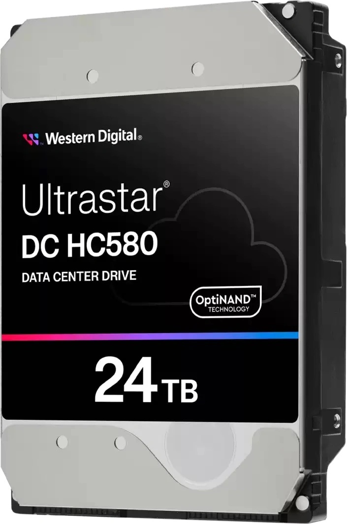 Western Digital Ultrastar DC HC580 3.5 24TB 7200rpm SATA (WUH722424ALE6L4/0F62796)