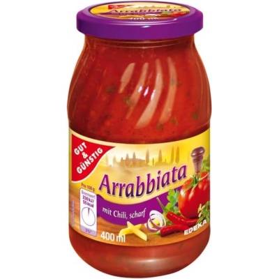 GG Arrabbiata pikantní omáčka na těstoviny 400 ml
