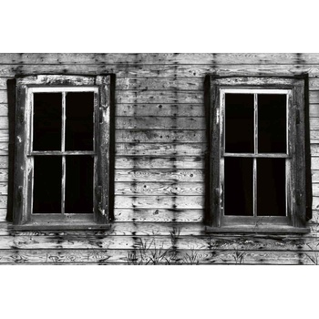 DIMEX ART s. r. o Флизелинов фототапет счупени прозорци 375 x 250 см