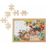 Educo Дървен математически пъзел Educo - Изваждане до 20 (E523351)